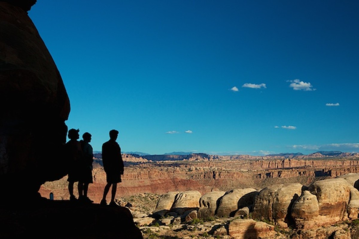 Side hiking in Canyonlands (photo by David Spiegel)