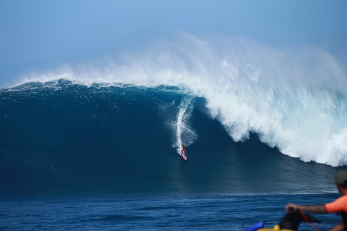 Biggest wave ever paddled