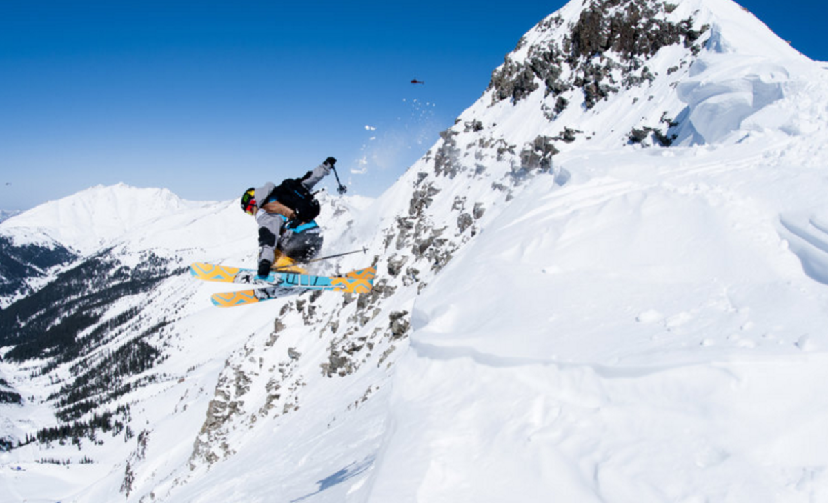 You won't find any gates on this competition course. PHOTO: Red Bull Content Pool