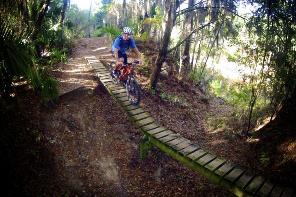 For some of the best mountain biking in Florida, Santos is a can't-miss. Photo: Courtesy of Mulberry Gap