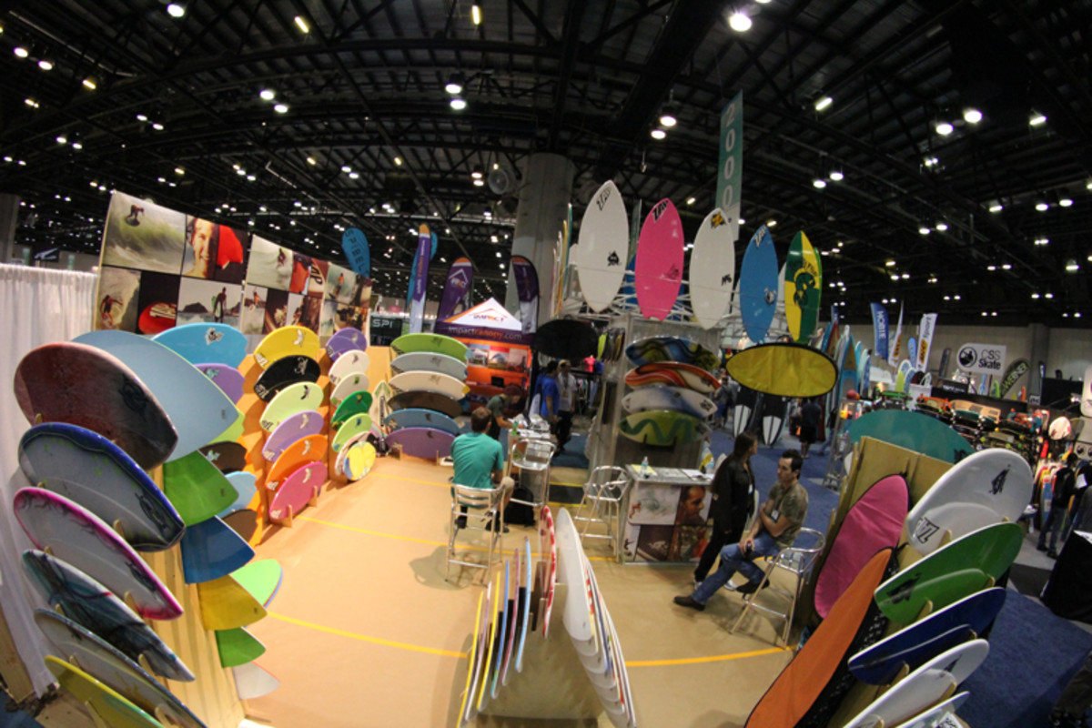 Boats will now be seen alongside boards at the Surf Expo.