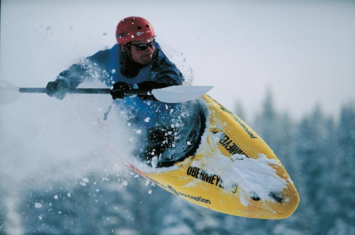 Paul Tefft catches some snow yak air. Photo courtesy Biege Jones/Sport Obermeyer