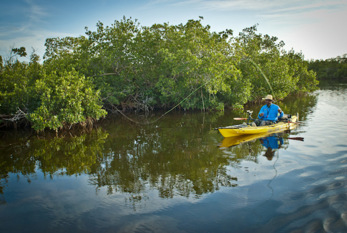 AKE YOUR TIME: Florida’s Calusa Blueway offers year-round paddling, and fishing.