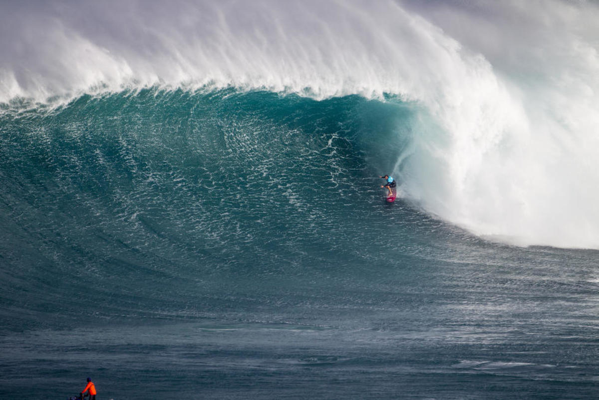 The wave that proved Greg Long was truly back. Photo WSL