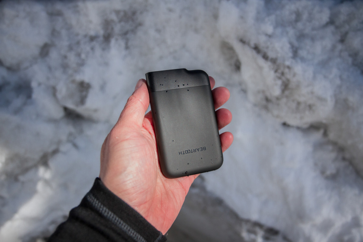 The Beartooth can also give your phone a full charge. Photo: Beartooth