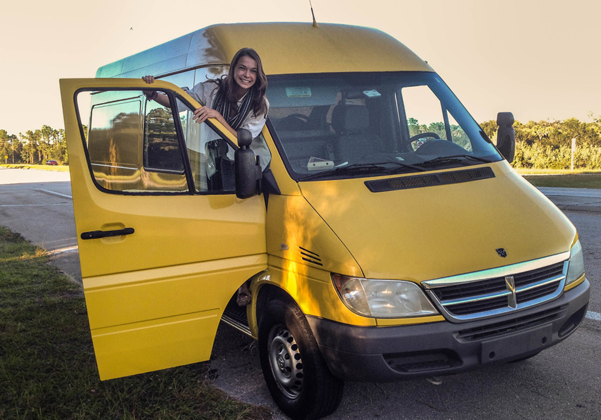 Ultimately, Katie's year-long road trip helped her and her former boyfriend realize their relationship wasn't the right fit. Photo: Courtesy Katie Boué