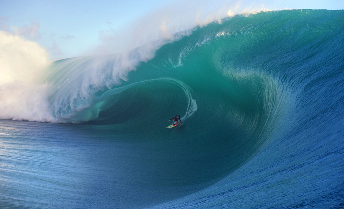 Keala Kennelly is the first woman ever nominated for Barrel of the Year. Photo: Courtesy of Tim McKenna/WSL