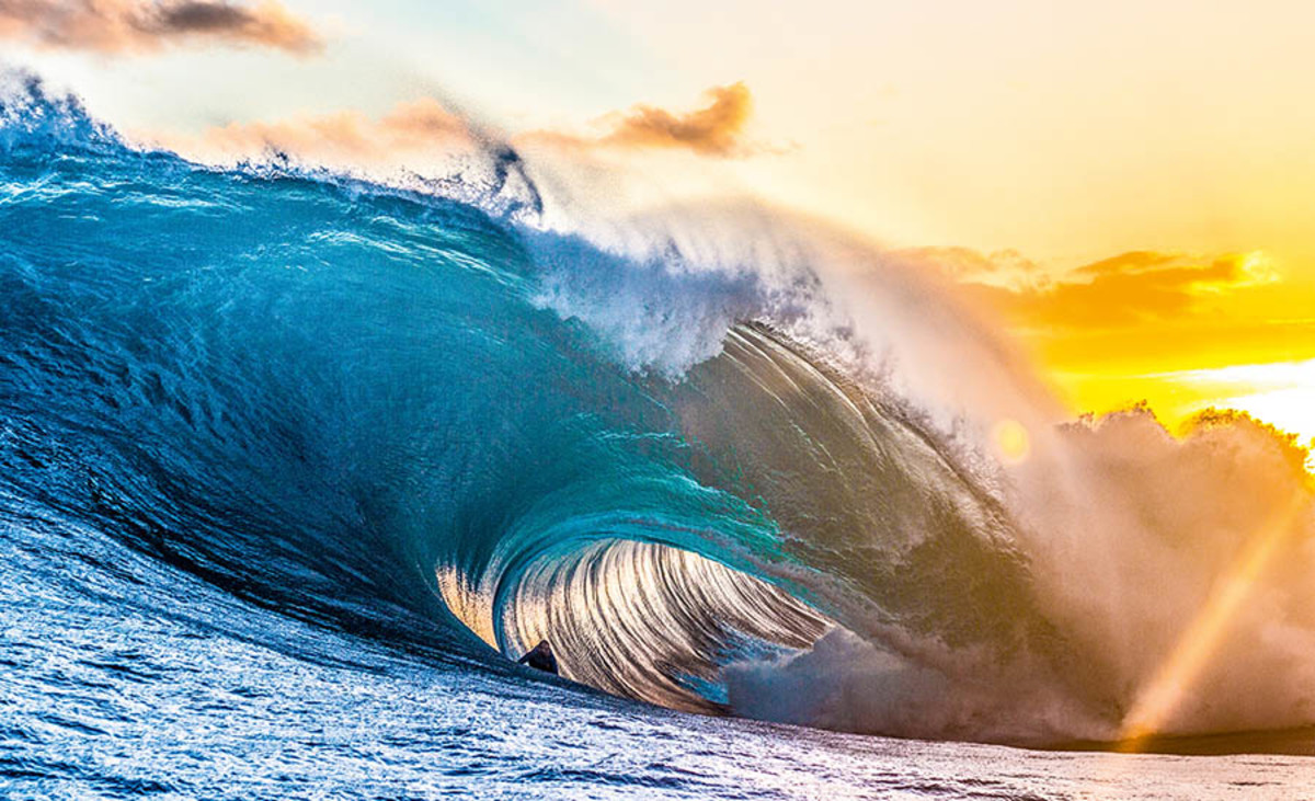 Mark Mathews surfing at The Right in Australia on big wave for 2016 Big Wave Awards