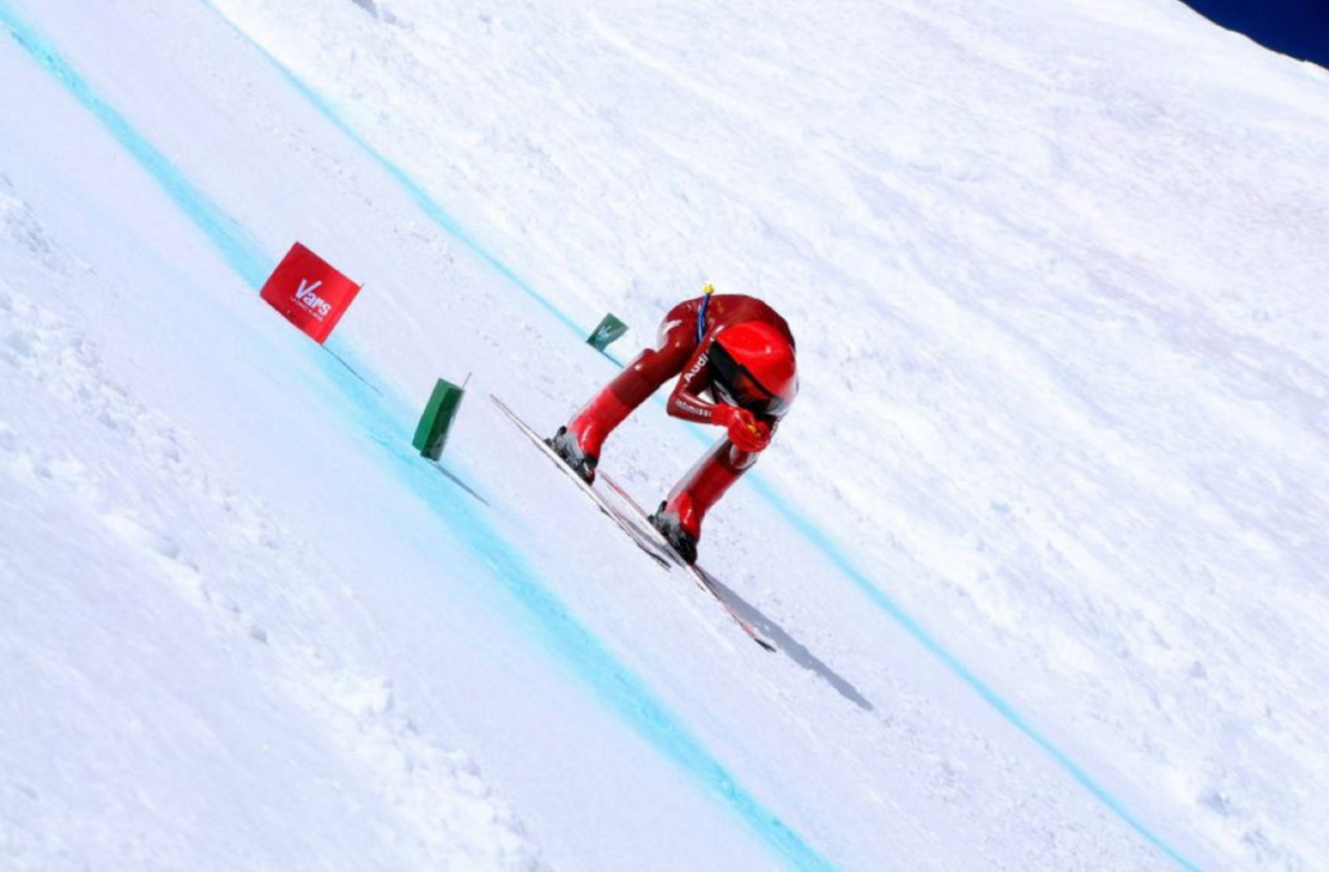 World record speed ski record