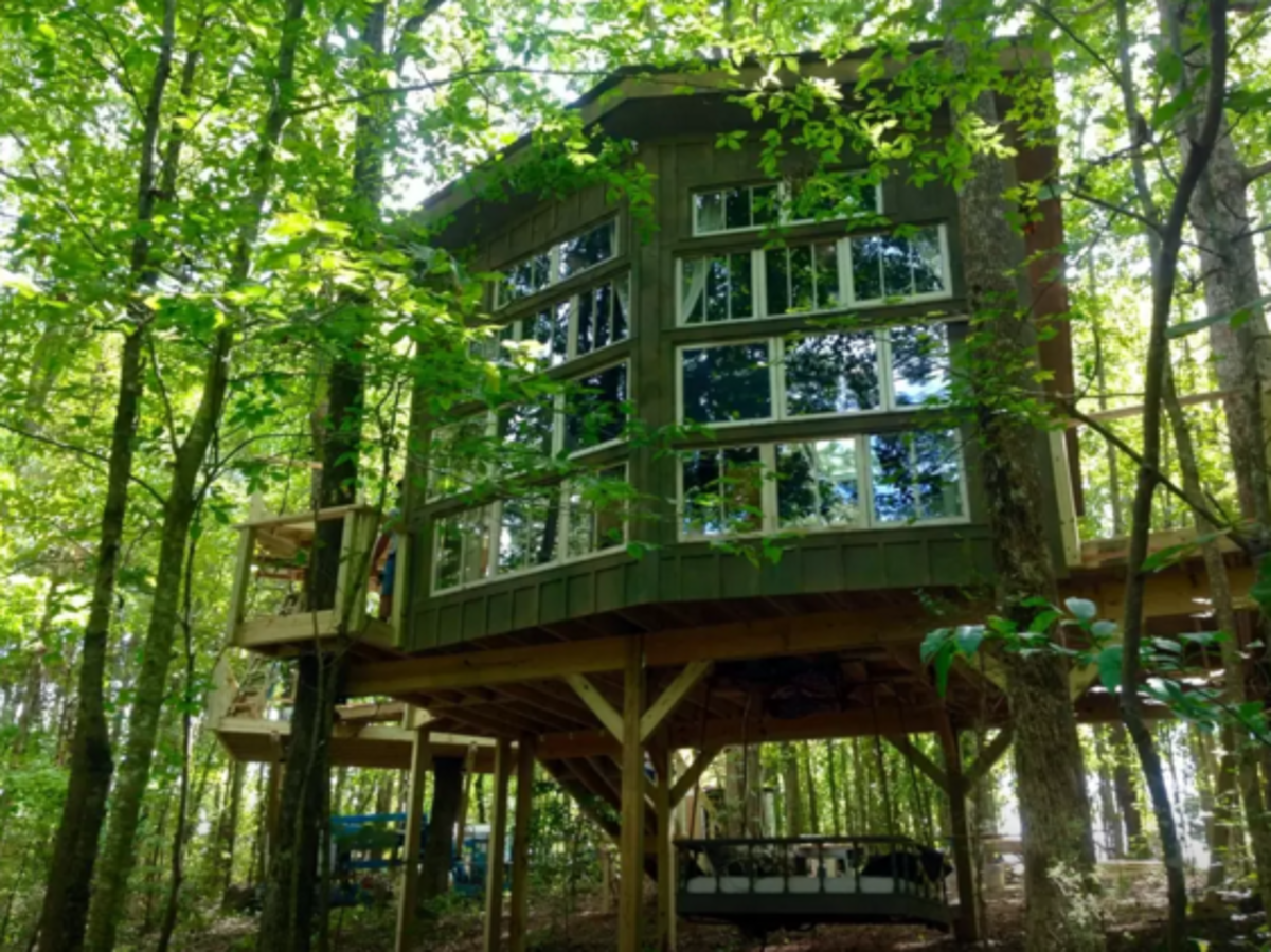South Carolina treehouse