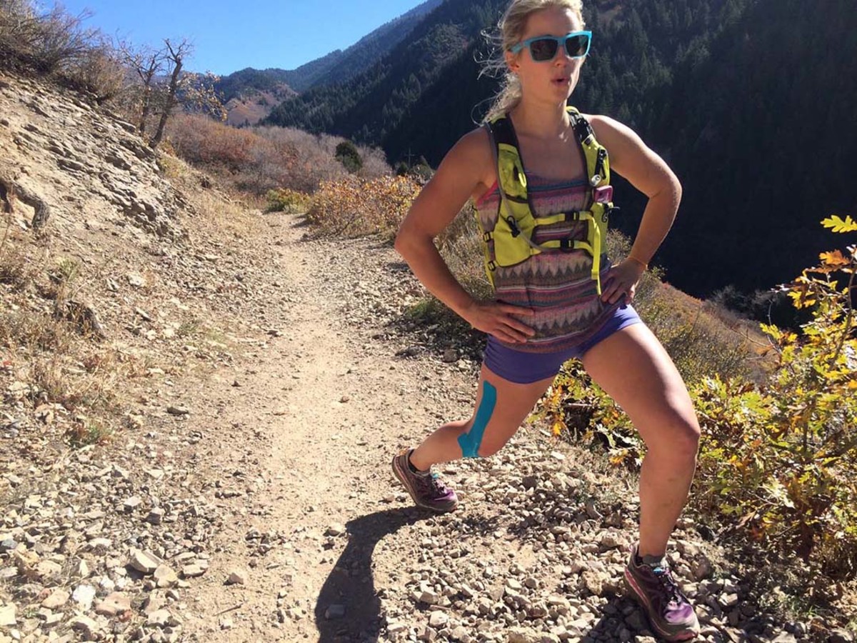 Caroline Gleich has made training for her big-mountain dreams a daily task. Photo: Brooke Gaynes