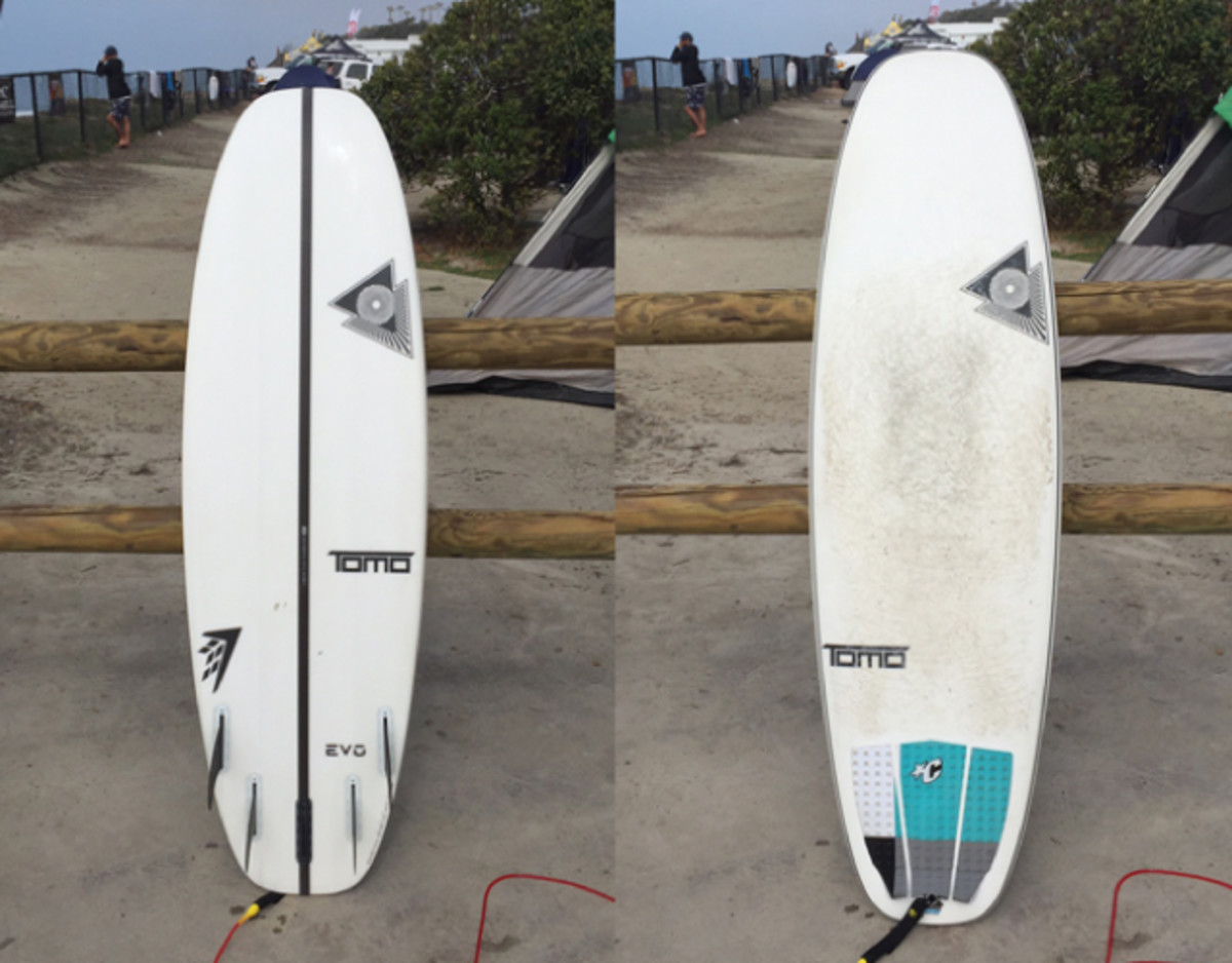 Progressive surfboard design may start to grow on me. Photo: Jon Perino