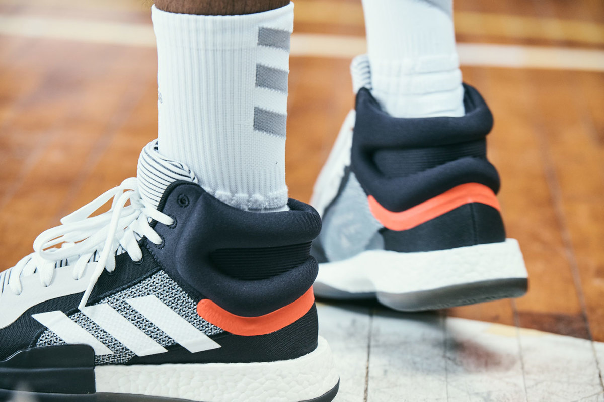 adidas no lace basketball shoes