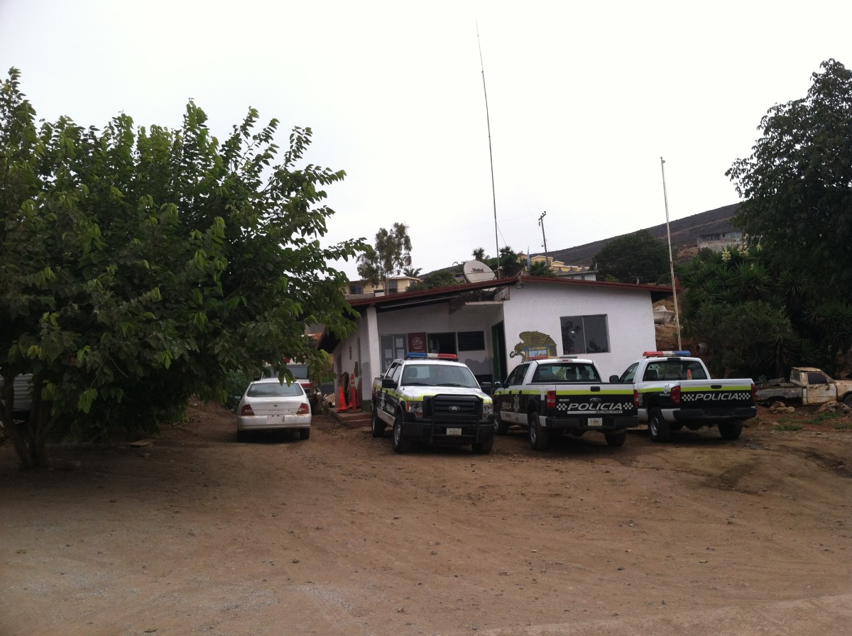 Eréndira's police station. Photo: Courtesy of Cyrus Saatsaz
