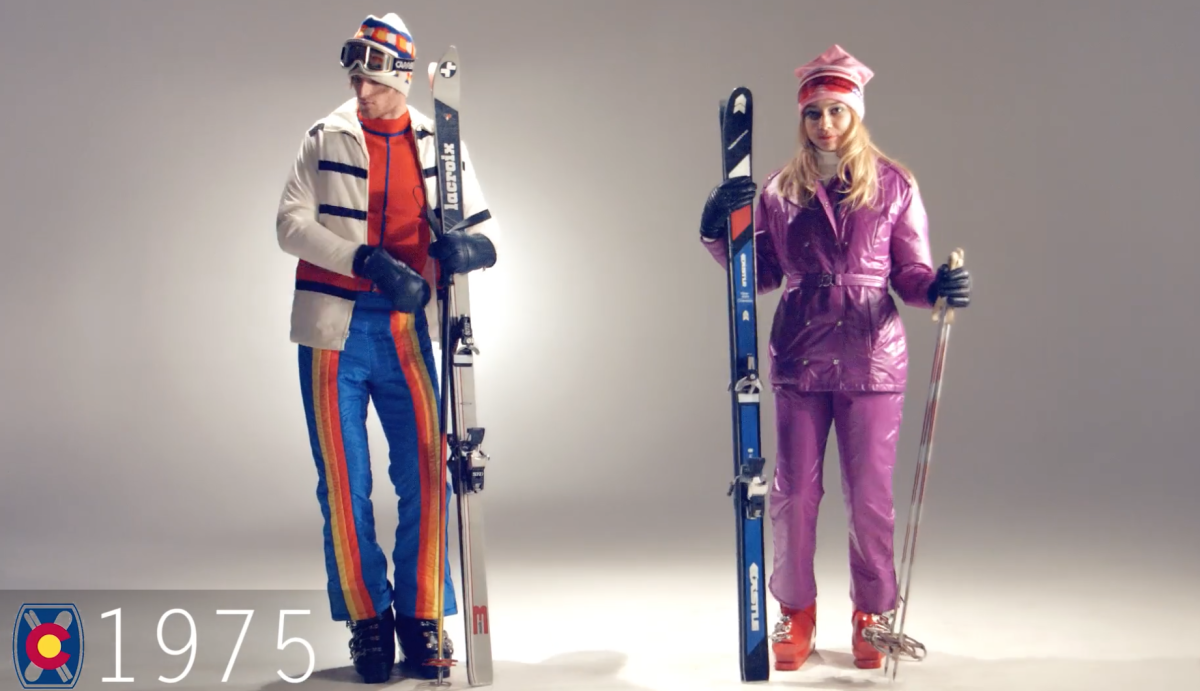 Ski fashion through the ages