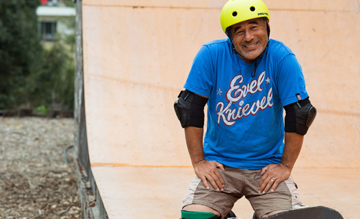Steve Caballero, still crushing it at 51. Photo: Vans.