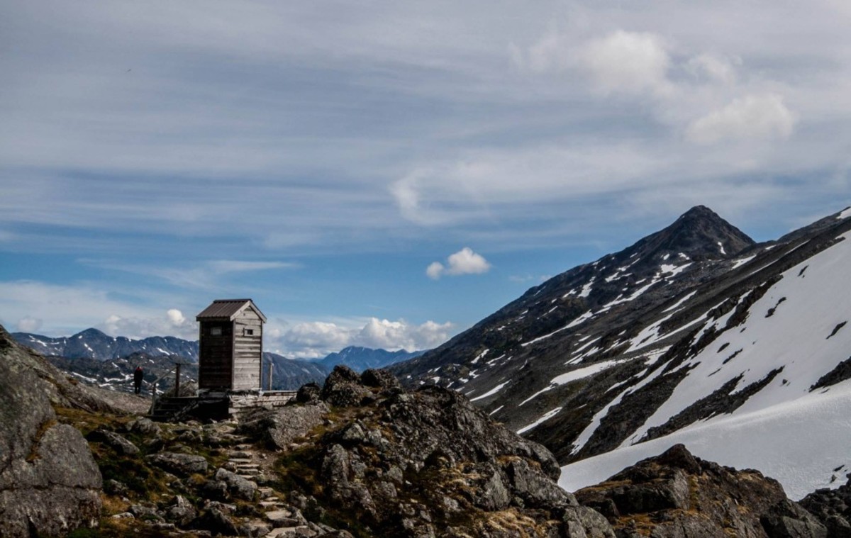 Not even an outhouse. Photo: Courtesy of Katie Marti
