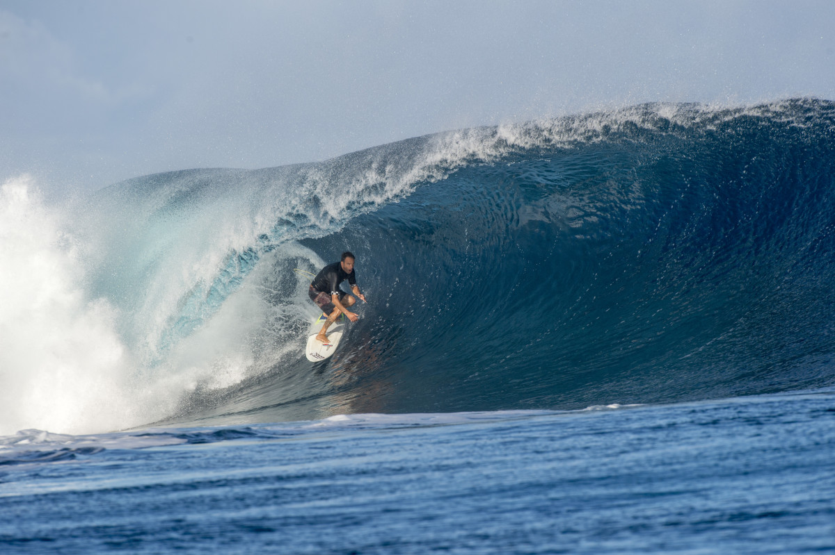 Nathan Fletcher has become one of the most well-respected heavy water riders in the world. Photo: Russo/Vans.