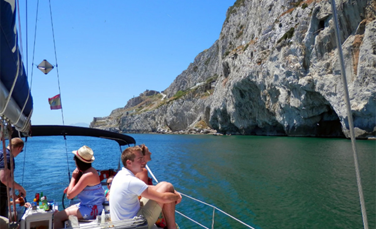 The Strait of Gibraltar await. Photo: Courtesy of Antlos