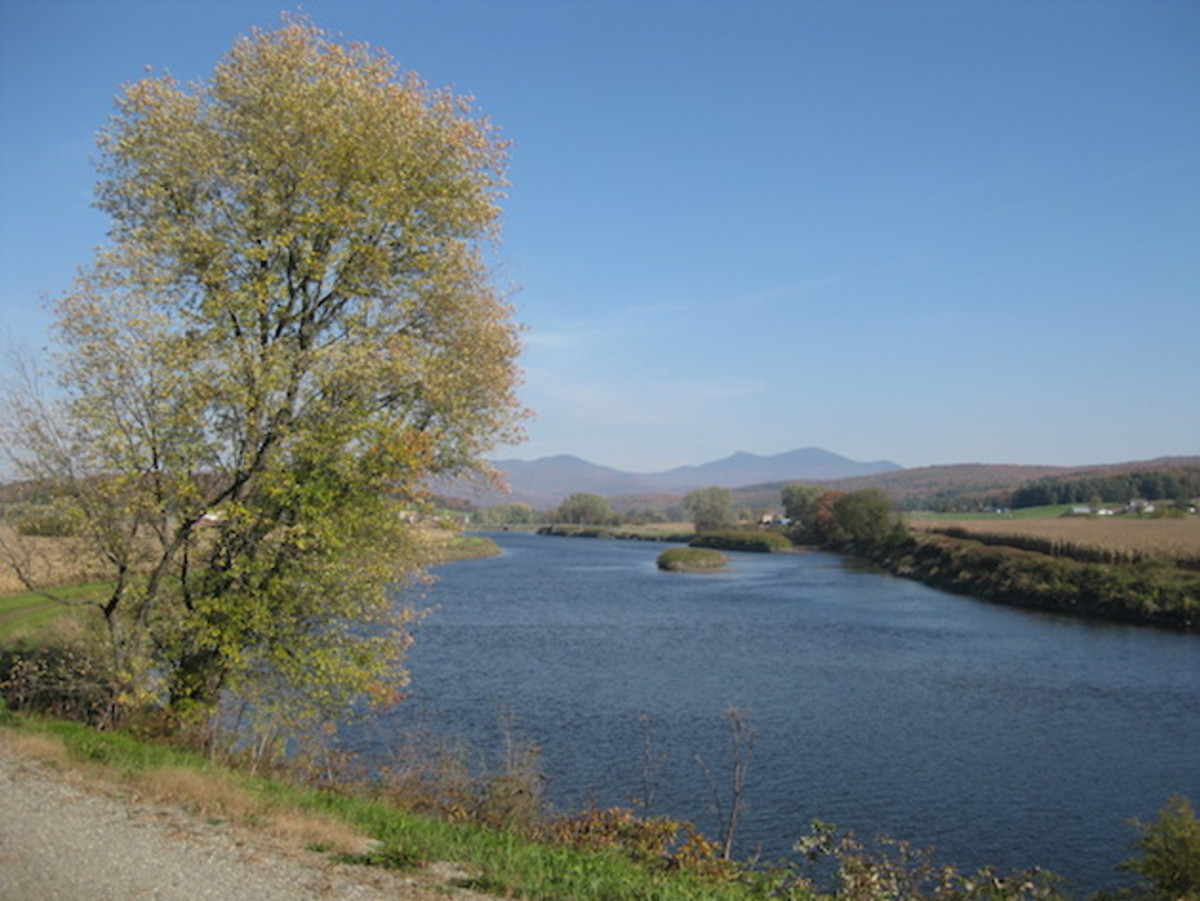 Missisquoi River. Photo by Elliot Rosewater.