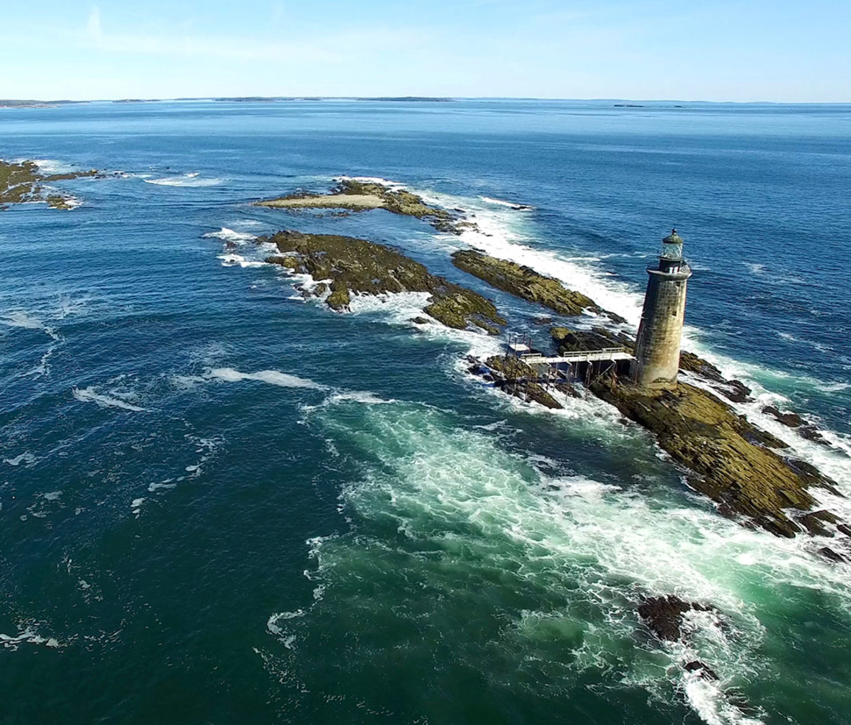 Ram Island Lighthouse in Portland, ME