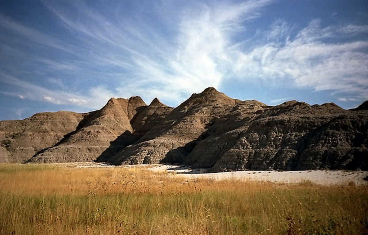 Badlands don't look bad. Photo: Wikimedia Commons