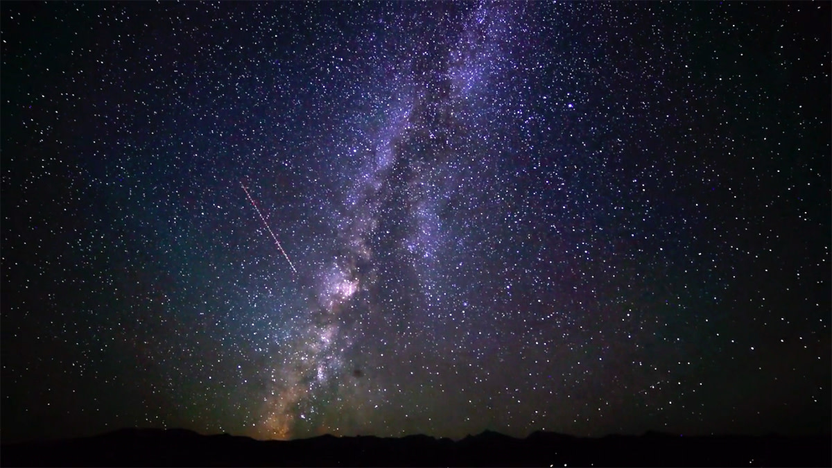 Their view of the Milky Way.