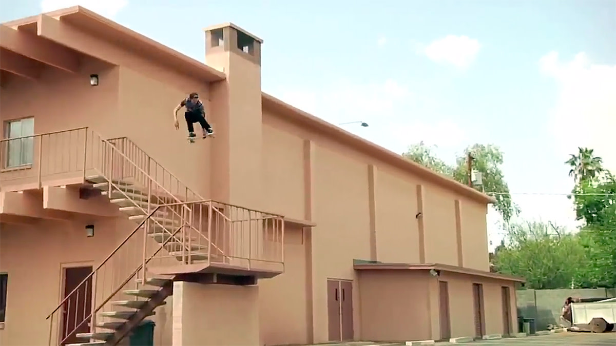 Aaron "Jaws" Homoki is a madman. Photo: Facebook