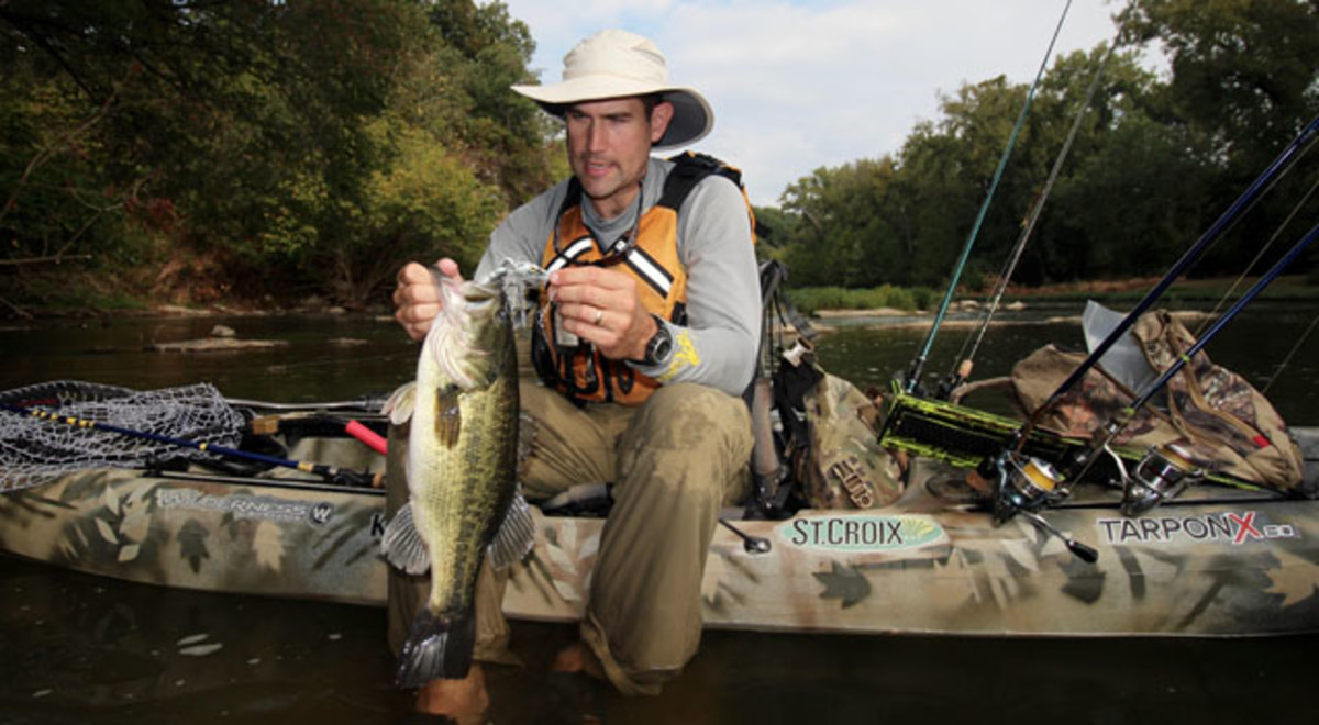 Connecting with big fish on small waterways takes a basic understanding of habitat and the willingnesss to do research. Photo Jeff Little