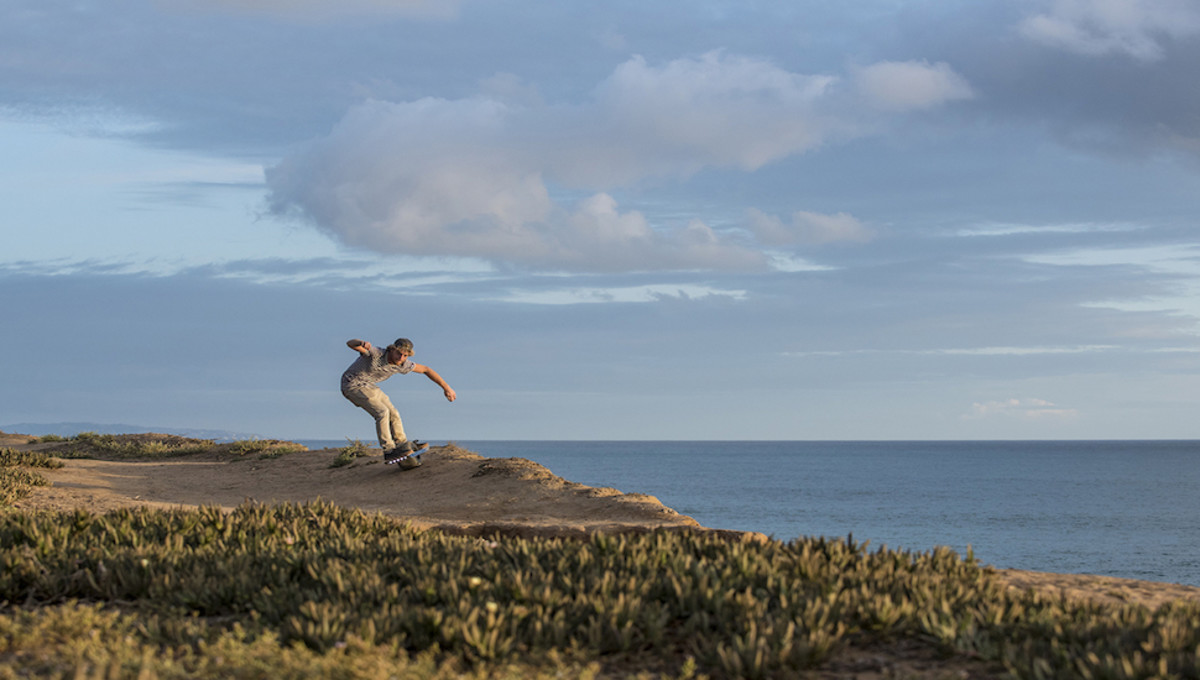 Standup paddle athletes' favorite land toy in action. Photo: Aaron Black-Schmidt.