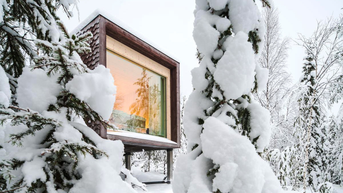 There has to be elves somewhere around here. Photo: Courtesy of Arctic Treehouse Hotel