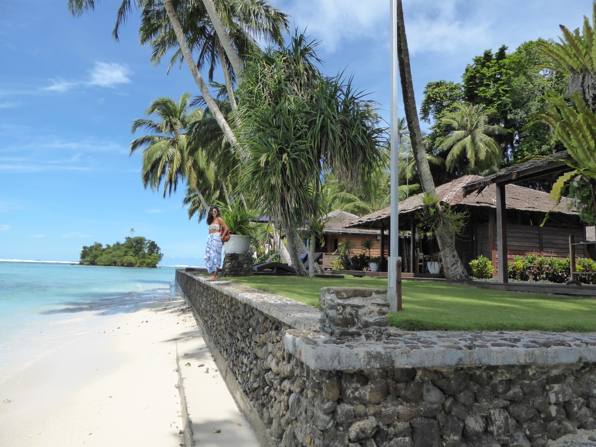 Some of the surf land camps these days ain't all feral boys clubs. Telo Island Lodge, Indonesia. Photo: Beau Flemister
