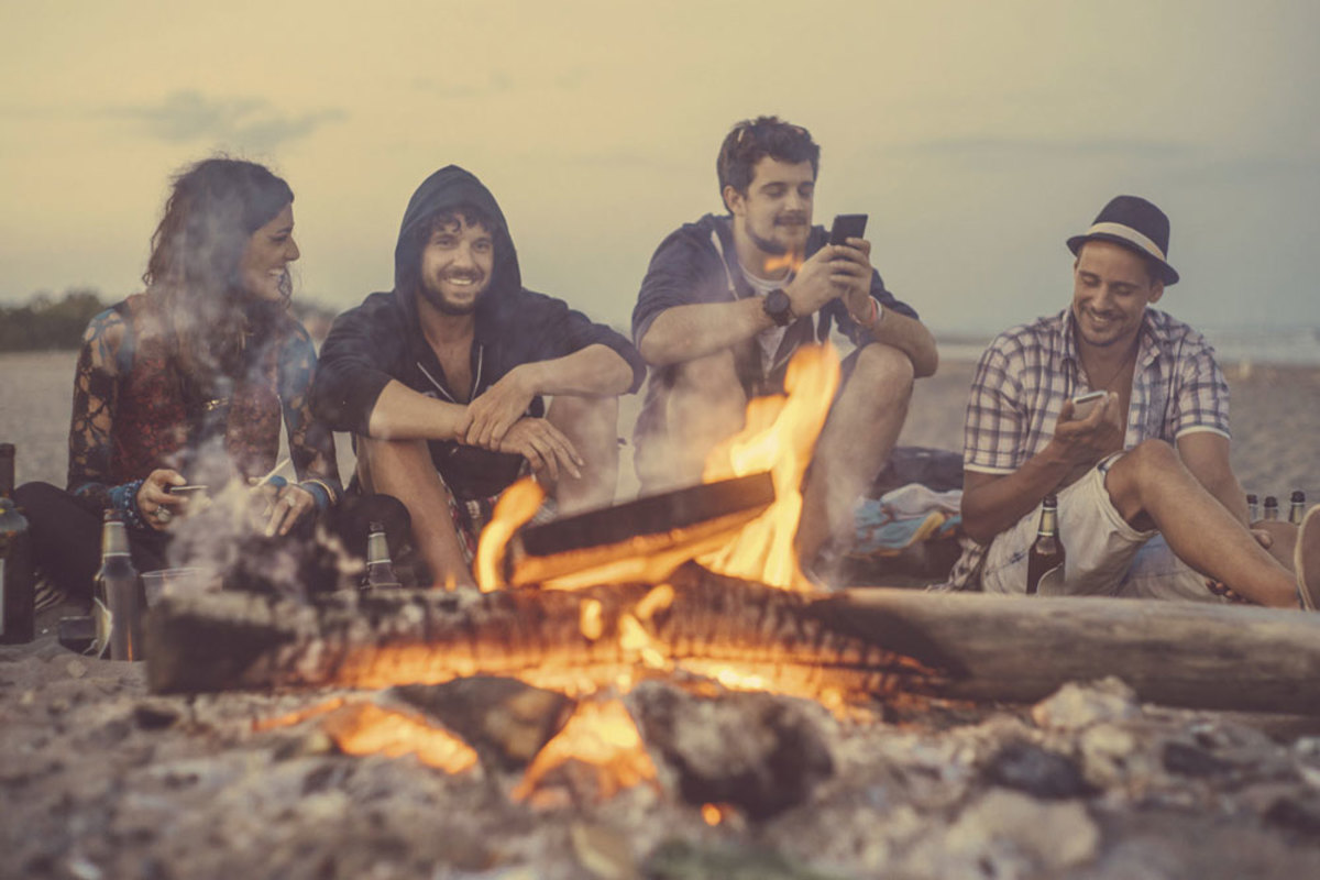 Group of campers