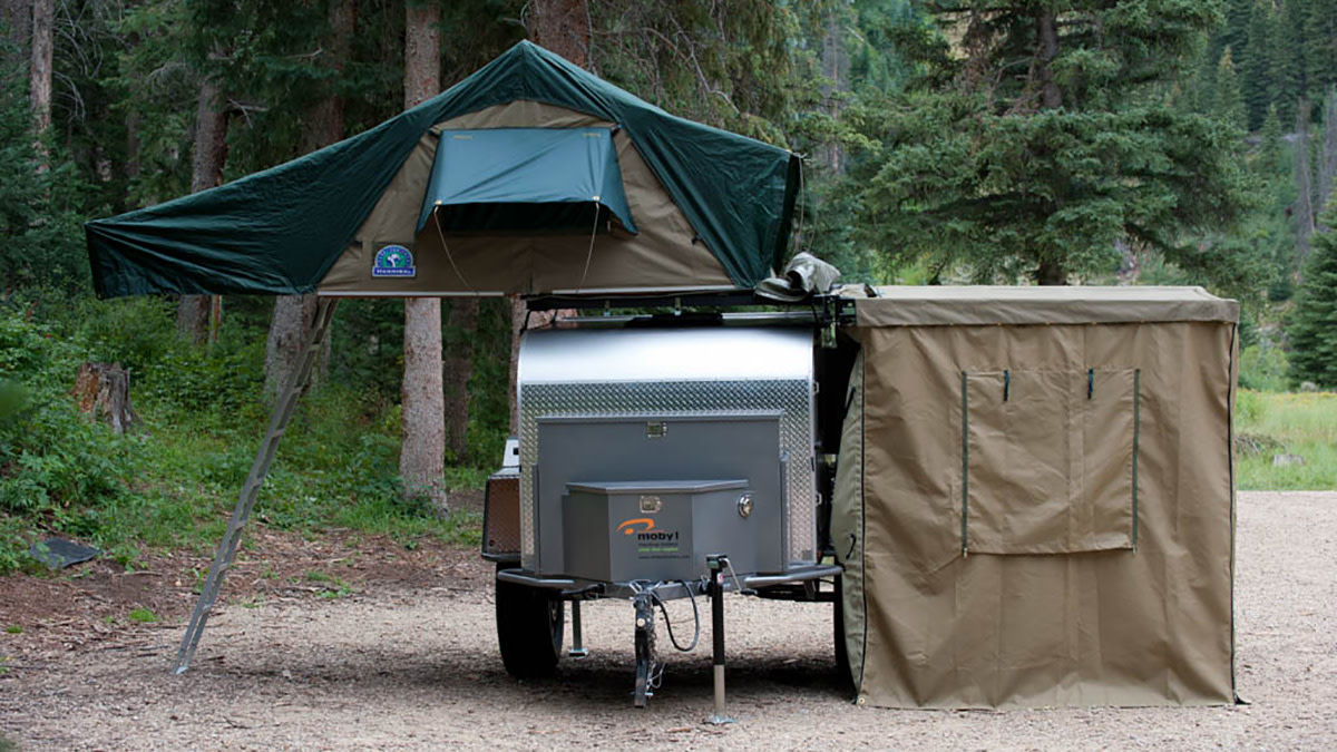 The Moby1 XTR expedition trailer. Photo: Courtesy of Moby1