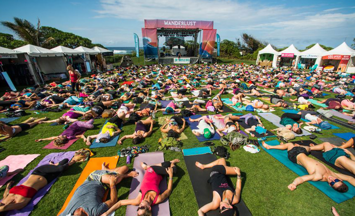 Wanderlust is a traveling yoga festival. It will be in Hawaii this February. Photo Courtesy of Turtle Bay.