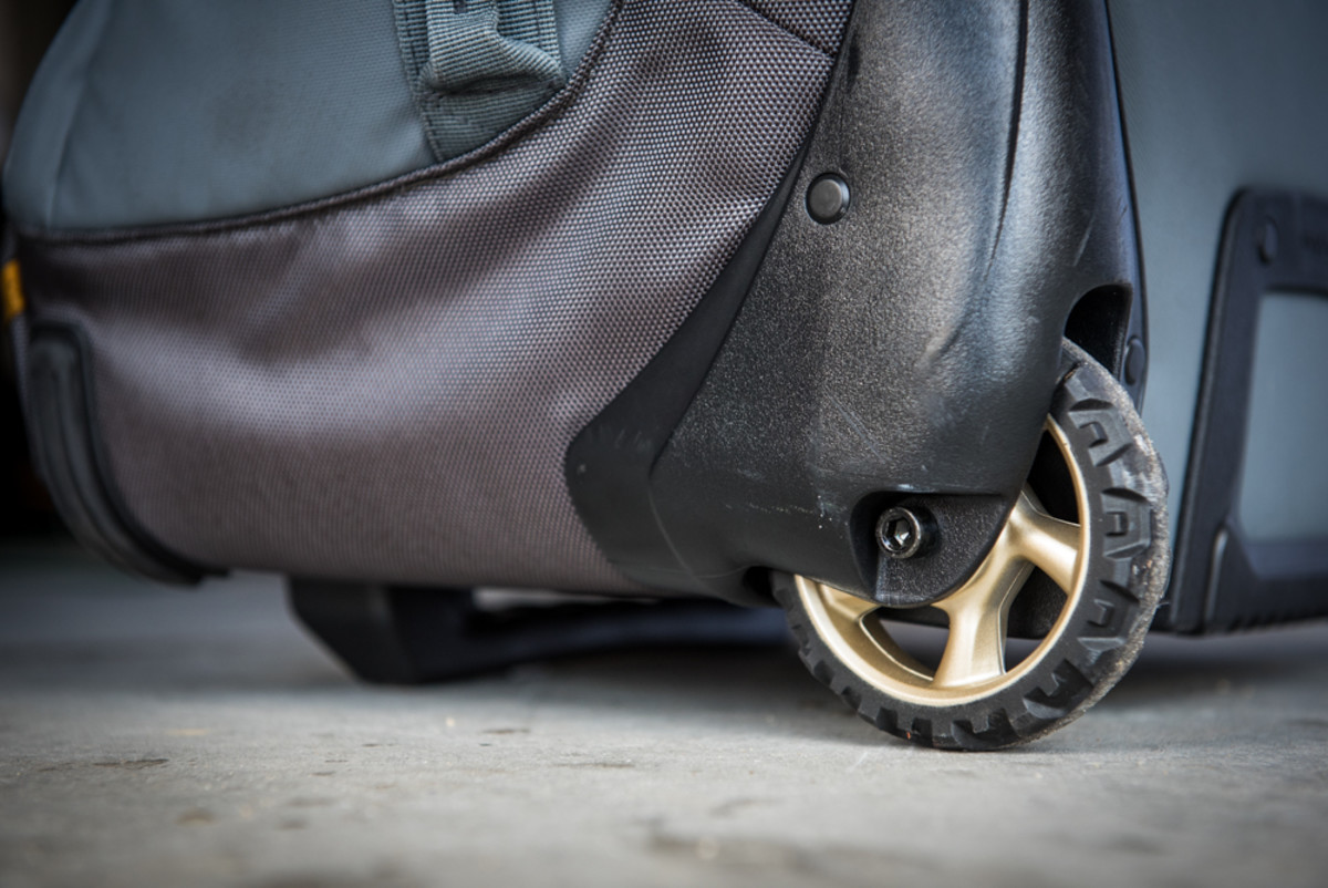 Lighter weight wheels under a solid chassis.