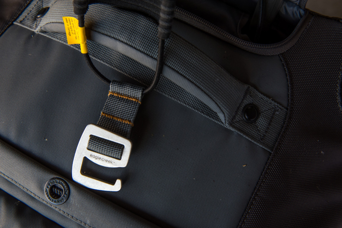 Bungee to hold down extra bags or a helmet.