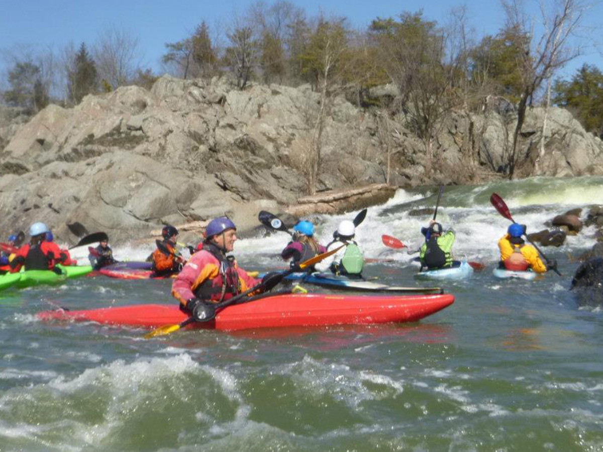 Tom McEwan during spring Cheat training. Image courtesy of Calleva's Liquid Adventures Kayak School
