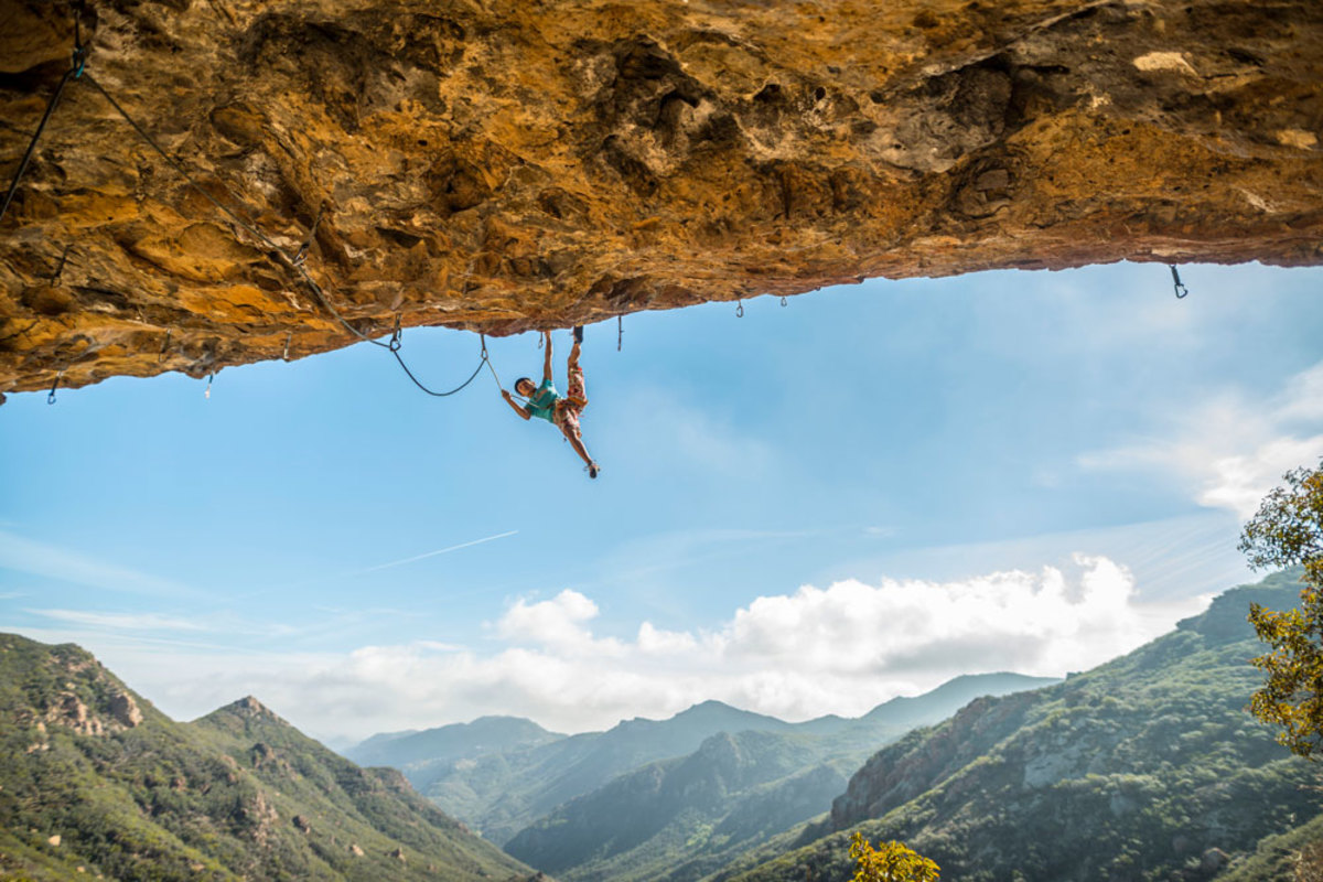 The teen dynamo hangs around Joshua Tree National Park, too. Photo: Courtesy of The North Face