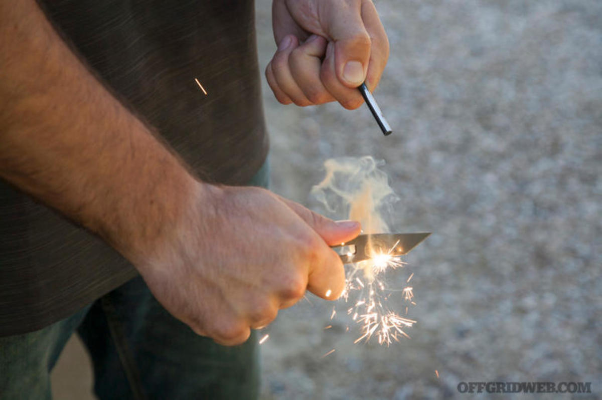 Campfire 101 A Complete Explanation Of Ferro Rod Fire Starters Men S Journal