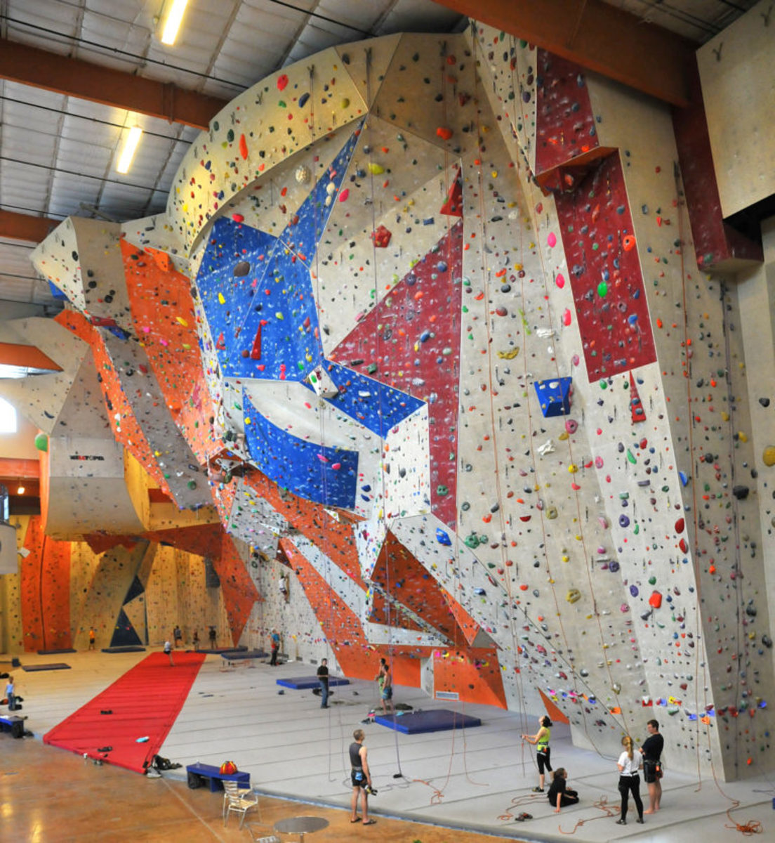 Stone Summit is the perfect spot to train during winter. Photo: Courtesy of Stone Summit