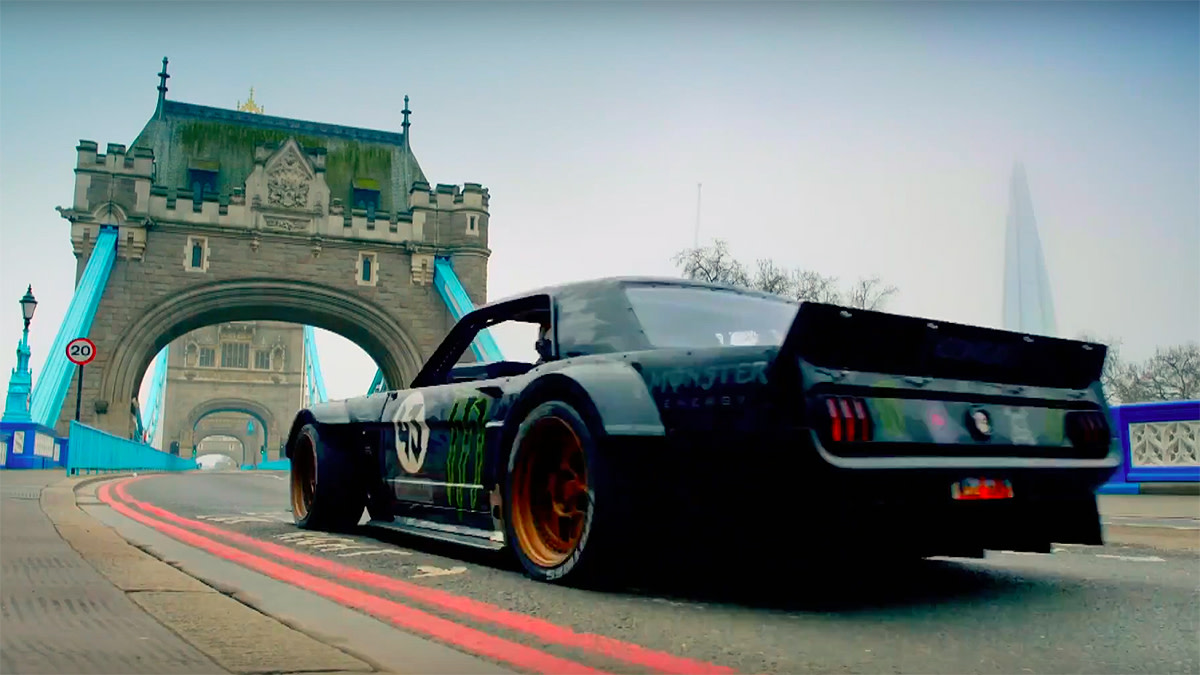See The Extended Cut Of Ken Block Drifting Matt Leblanc Around London Men S Journal