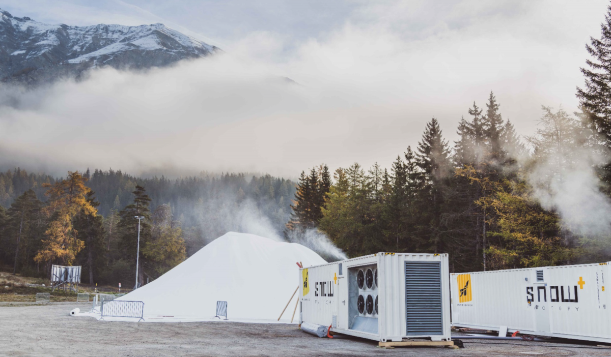 snowmaking snow gun