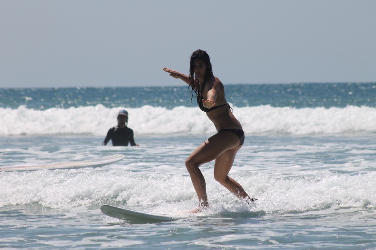 A camp guest learns the ropes in Costa Rica. Photo by Shaka