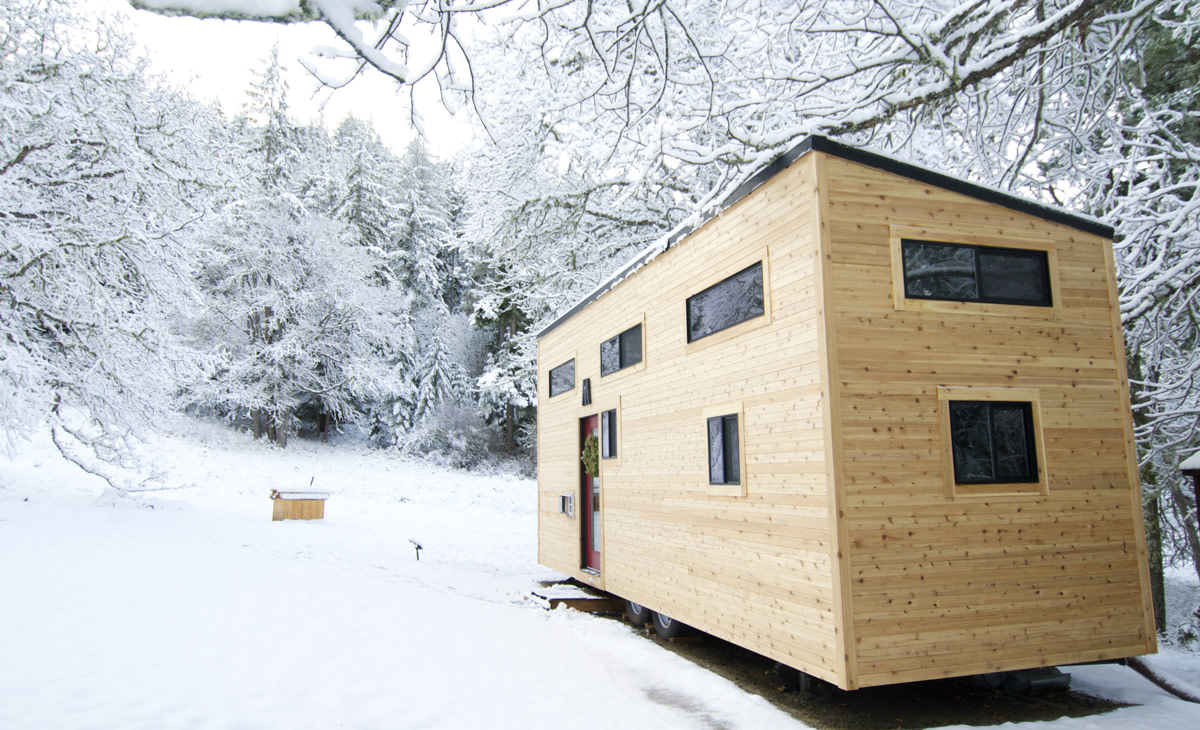There's a bit more too it than just plopping a tiny dream home wherever you want, as Andrew and Gabriella Morrison, of Tiny House Build, can tell you. Photo Courtesy of Gabriella Morrison.