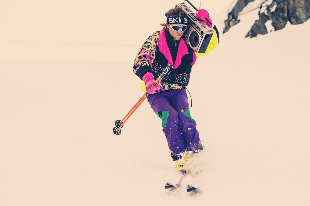 freeskiing style