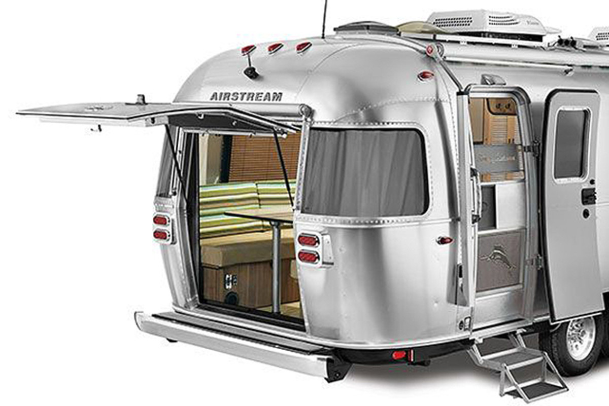 The Airstream Tommy Bahama Travel Trailer. Photo: Courtesy of Airstream