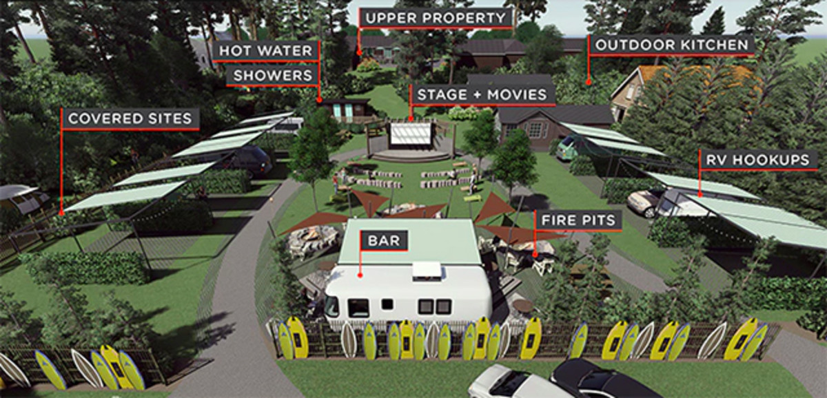 The proposed layout of The Loge. Photo: Courtesy of Kickstarter