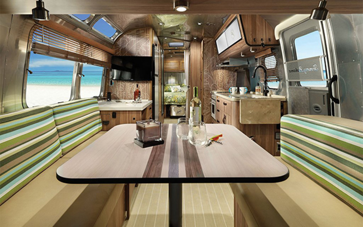 Tommy Bahama himself would road trip in one of these. Photo: Courtesy of Airstream