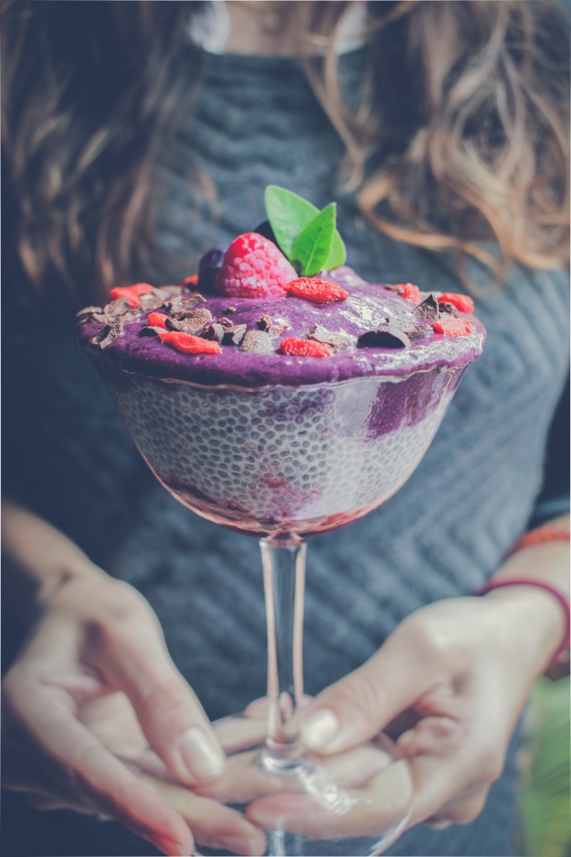 What that travel chia looks like AFTER you find a few fruits and a cute bowl. Photo: Sebastian LP
